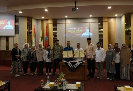 Perjanjian Kersajama antara Program Studi Ilmu Hukum dengan Kantor Pertanahan Kota Padang